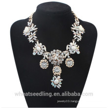 Resin Crystal Alloy Chain Necklace 2015 New Design